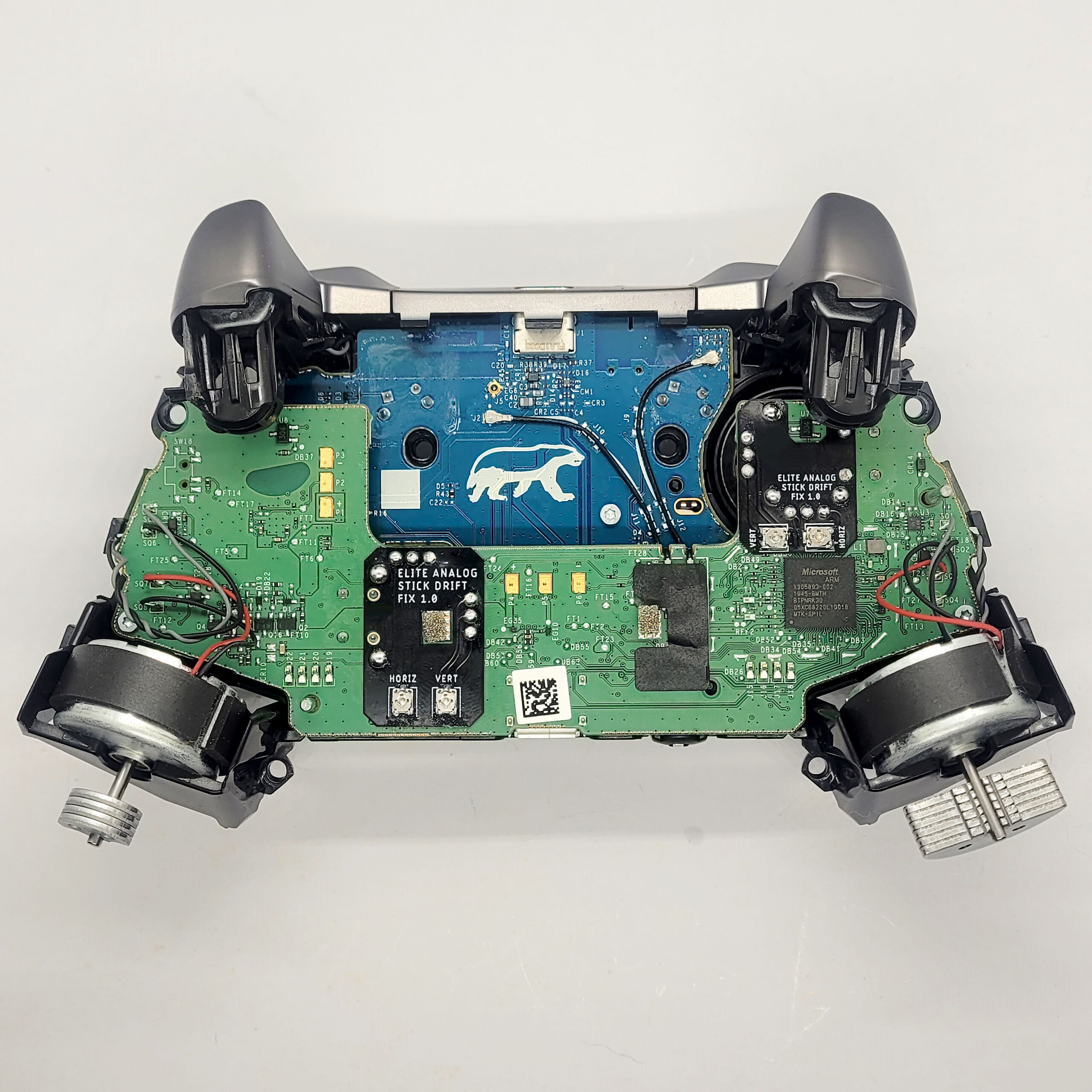 Placa de reparo vara analógica drift fix lidar com rocker placa de ajuste  jogo lidar com